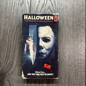 Halloween 5 The Revenge of Michael Myers VHS 1990 CBS FOX Video Horror Movie